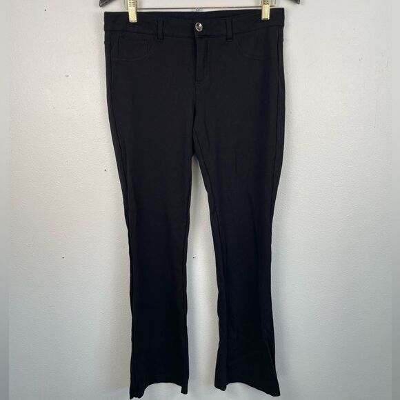 Passports Black Stretch Fit Pants Size 10 EUC - Picture 1 of 5